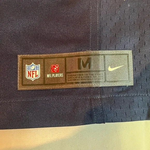 Nike Dallas Cowboys Miles Austin #19 Blue On-Field NFL Jersey Boys Medium - Picture 5 of 11